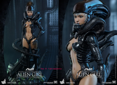 Hot Toys HAS002 Alien vs. Predator AVP Hot Angel Alien Girl 1/6