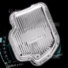 Steel For Chevy Gm Turbo Th-400 Transmission Pan Stock Capacity - Chrome Steel For Chevy Gm Turbo Th-400 Transmission Pan Stock Capacity - Chrome