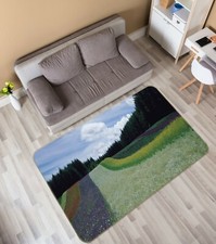 3D Colorful Garden Hillside NAO4784 Game Rug Mat Elegant Photo Carpet Mat Fay