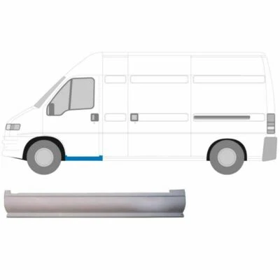 FIAT DUCATO P BOXER C RELAY 1994-2006 Tôle de Réparation de Porte Avant / Gauche - Photo 1/2