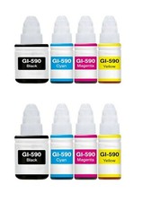 8 PRINTER INK CARTRIDGES FOR CANON PIXMA G1500/G2500/G3500/G4500(CHOOSE COLOURS)