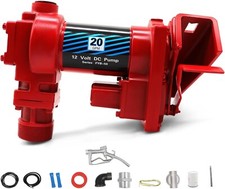 Fuel Transfer Pump 12Volt 20 GPM For Gasoline Diesel Kerosene Mineral Oil
