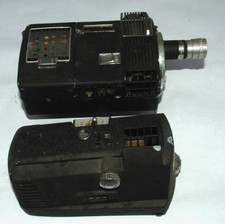 WITTNAUER CINE-TWIN 8MM MOVIE CAMERA w/ MODEL WD400 PROJECTOR BASE