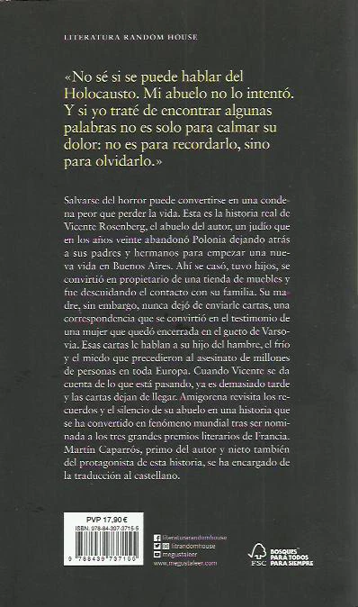 Santiago H. Amigorena-El gueto interior.Literatura Random House.2020.  - Imagen 2 de 2