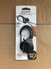 Nite Ize CamJam XT Aluminum Rope Tightener 1500 lbs Break Strength NCJLA-01-R3