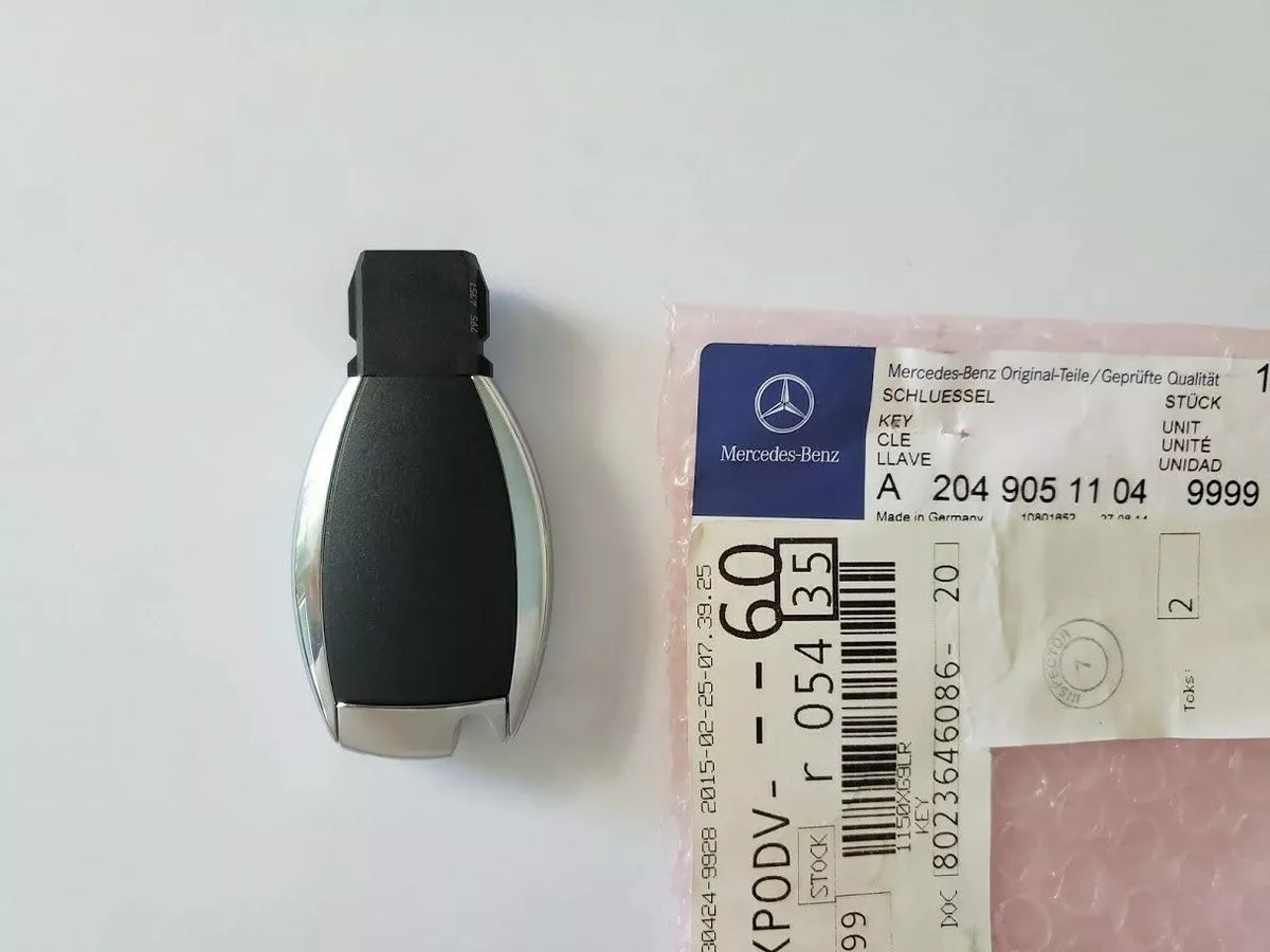 Mercedes Benz 4 Button Panic Remote Key Fob IYZDC07 A 2049051104 
