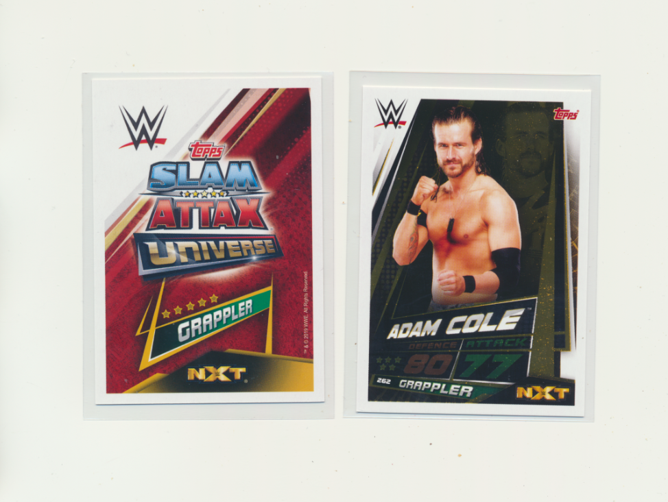 2018 Topps WWE Slam Attax Champion Foil Adam Cole