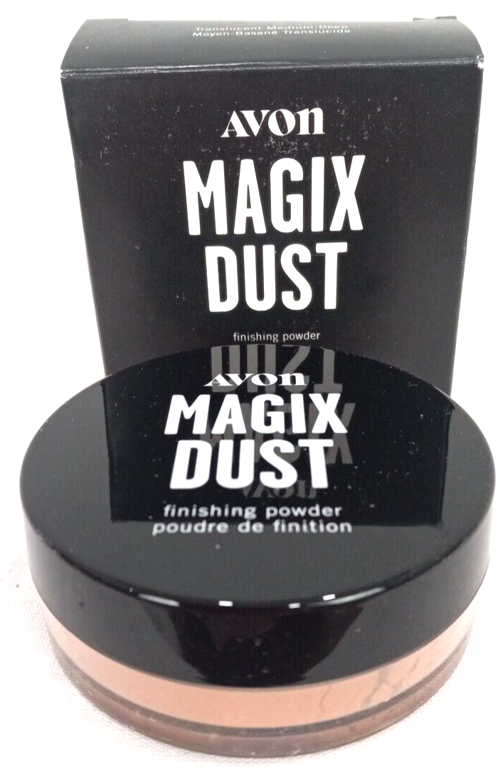 AVON Magix Dust Translucent Finishing Powder MEDIUMDEEP 0.21 oz eBay