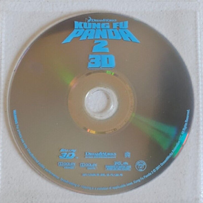 --DISC ONLY-- Kung Fu Panda 2 3D (Blu-ray) 2011