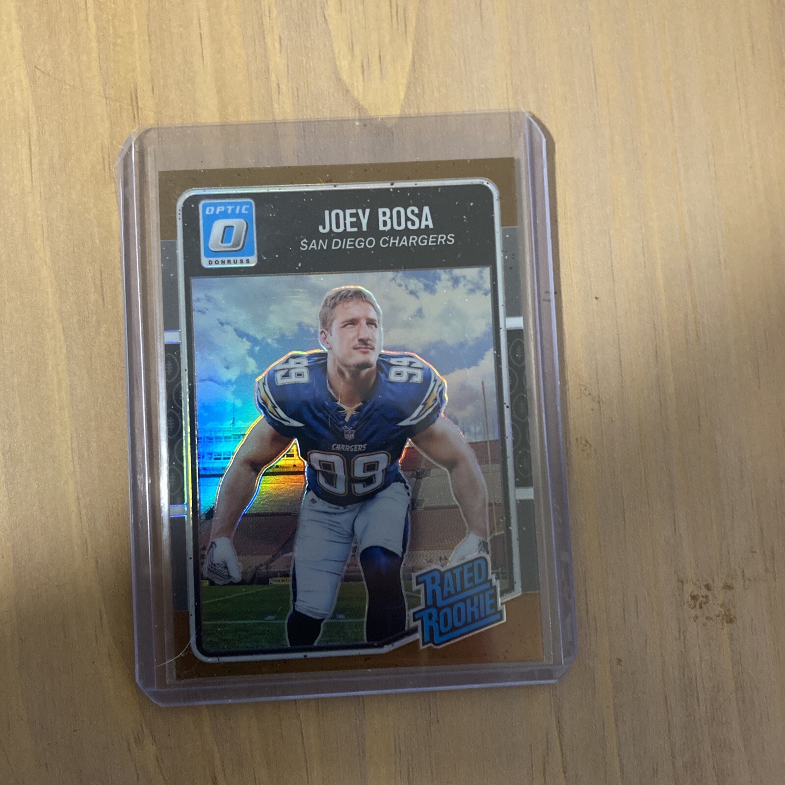 Joey Bosa 2016 Optic Football Bronze Rated Rookie Chargers