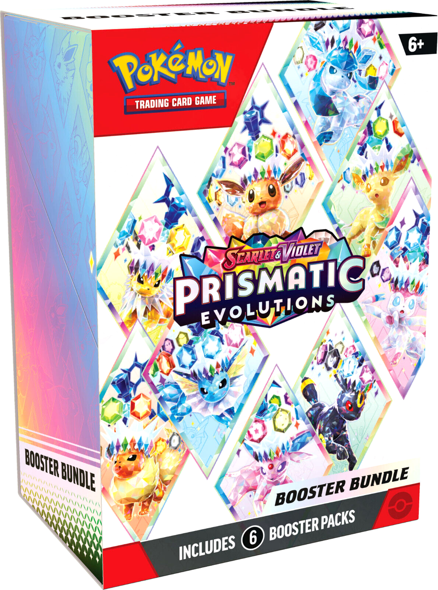 Pokemon TCG SV8.5 Prismatic Evolutions Booster Bundle Sealed New
