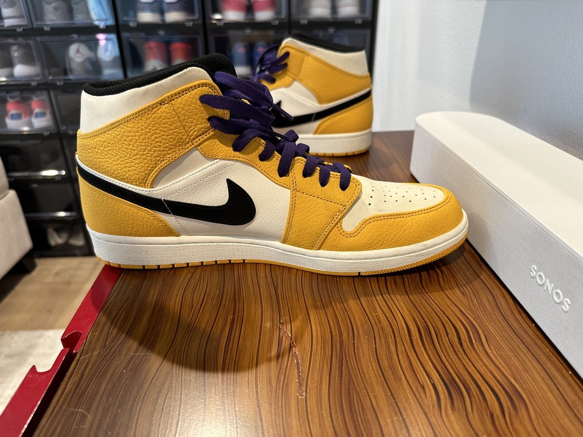 Nike Air Jordan 1 MSE Lakers Size 13. 852542-700 | eBay