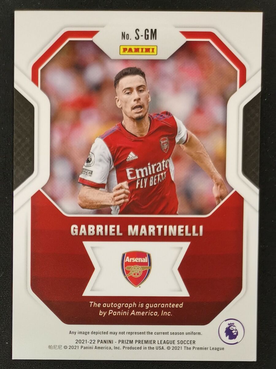 2021-22 Prizm Premier League Gabriel Martinelli RC Rookie 2021-22 Prizm Premier League Gabriel Martinelli RC Rookie