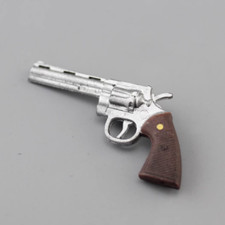 1/6 Python Revolver Pistol Metal Gun for 12" Hot Toys PH TBL Army Soldier Figure