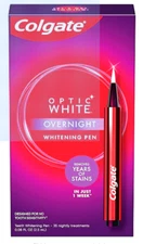 Colgate Optic White Overnight Teeth Whitening Pen, Teeth Stain Remover to Whiten