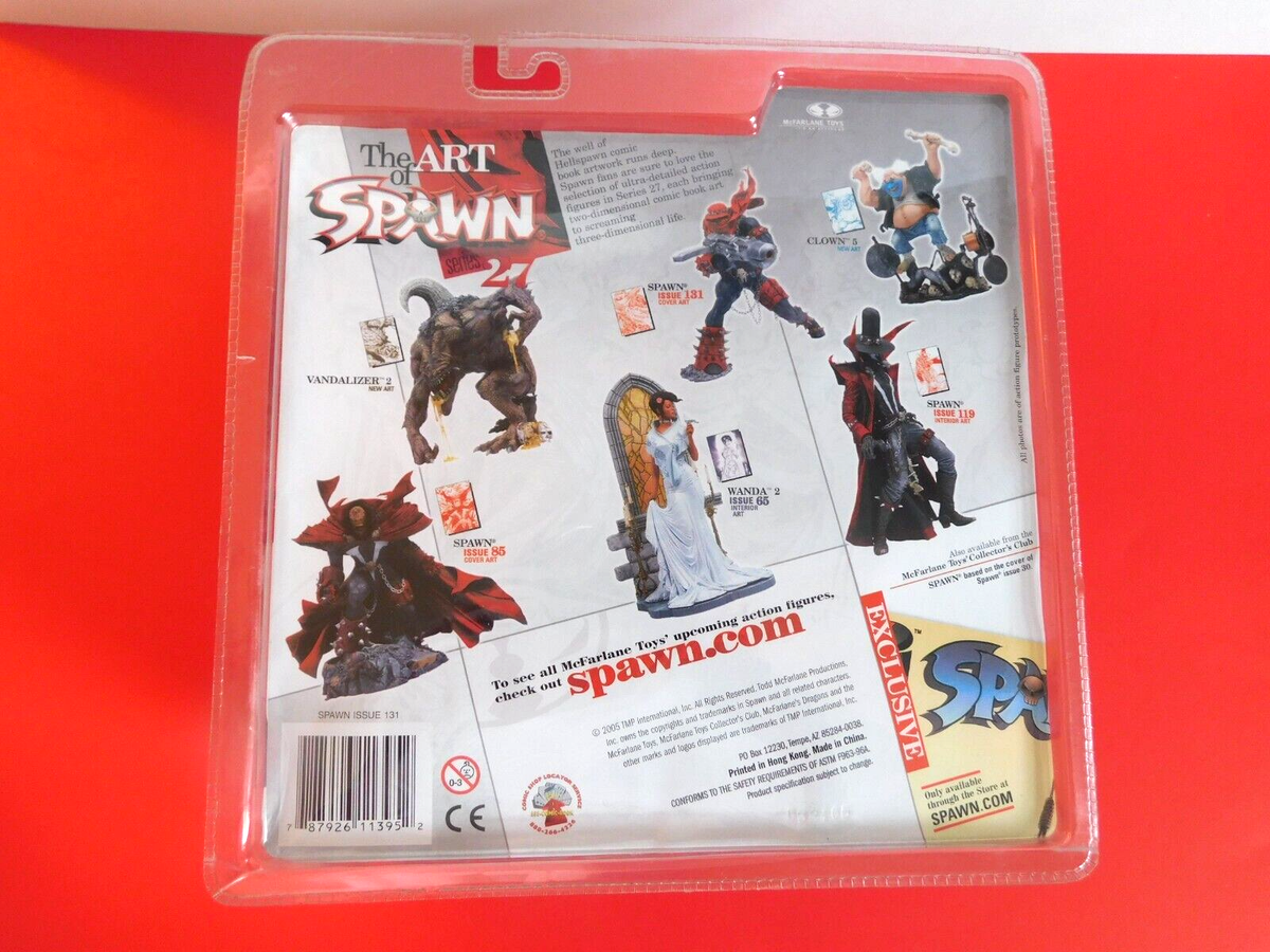 マクファーレン　アートオブスポーン27  「 スポーン i.131 」 McFarlane Art Of Spawn SPAWN Series 27. Issue 131 Cover Art Action
