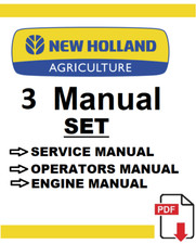 New Holland Workmaster 65 Tractor Service Repair Operators Engine Manual Pdf Usb