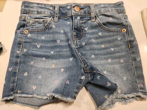 Lots of 2 Excellent Girls Denim Shorts By Cat & Jack, size 8 - Picture 5 of 5