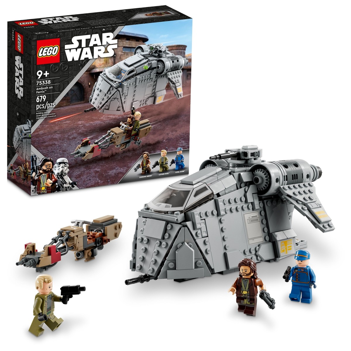 フィヨーレカラー LEGO 75338 Star Wars: Ambush on Ferrix RETIRED Brand New Sealed