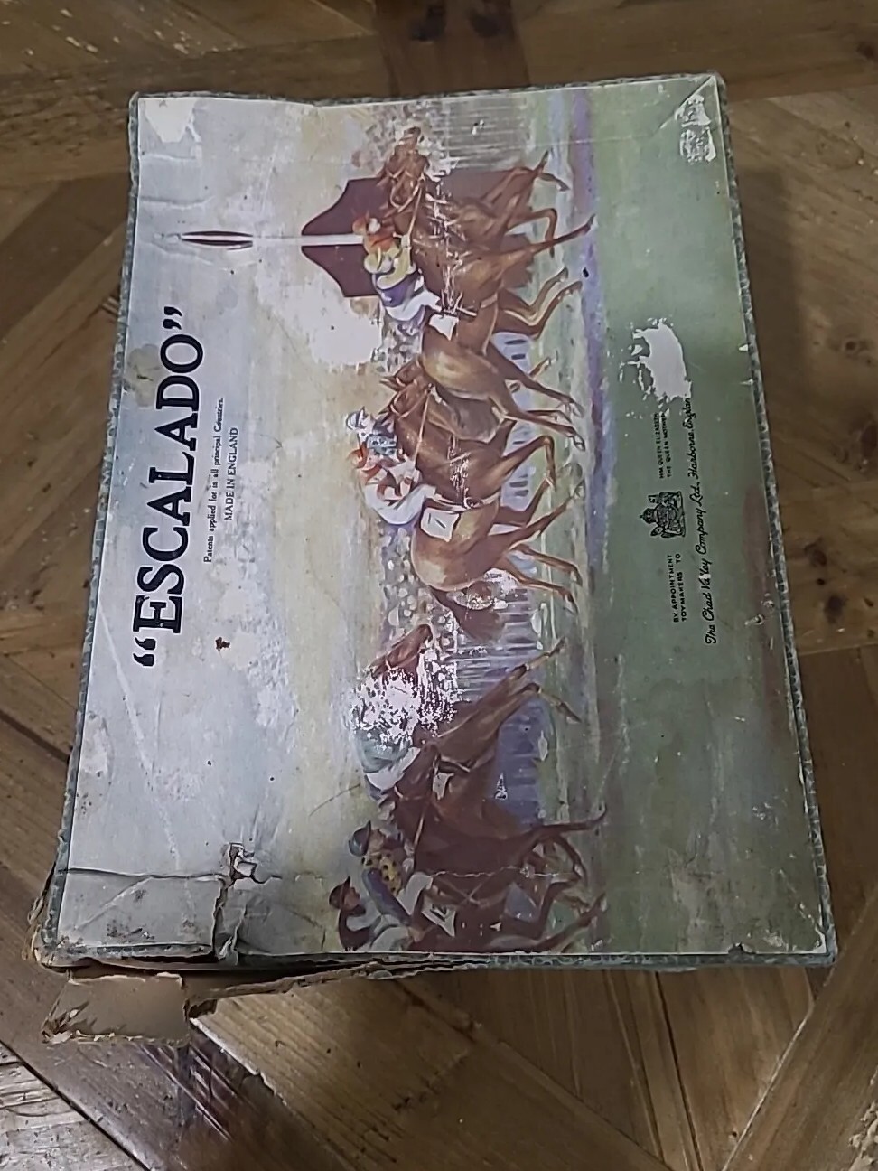 Vintage CHAD VALLEY 'ESCALADO' Tabletop Horse Racing GAME Boxed eBay