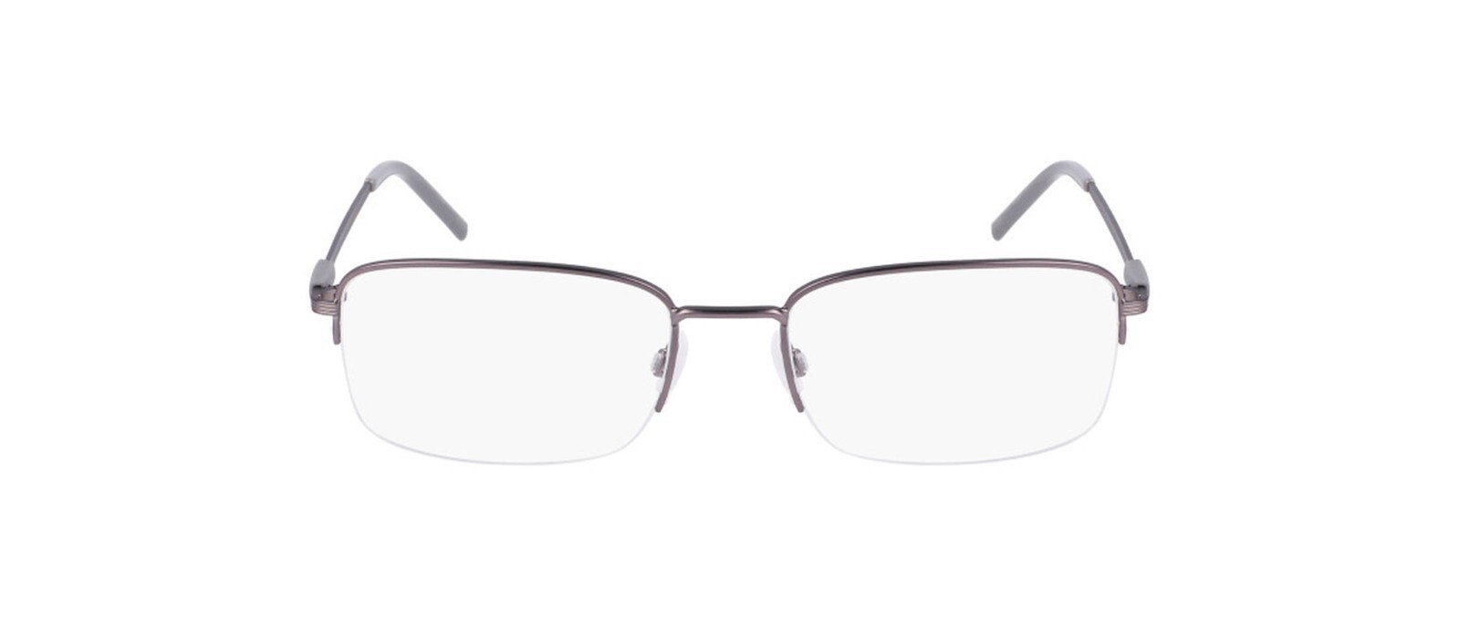 Оправа для очков Nautica N7322 030 Gunmetal Металлическая оптическая оправа с полуободком 57-19-145 RX 21090₽