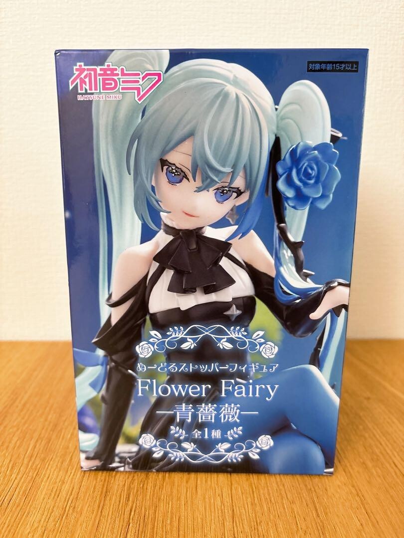 vocaloid Hatsune Miku Blue Rose Noodle Stopper figure FuRyu New | eBay