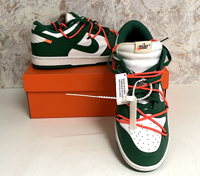 Nike Dunk Low x OFF-WHITE Pine Green 2019 -size 11.5 New No Nike Dunk Low x OFF-WHITE Pine Green 2019 -size 11.5 New No