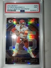 2021 select patrick mahomes II  numbers silver prizm psa 9