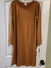 Lularoe Dress LongSleeve Mustard Large