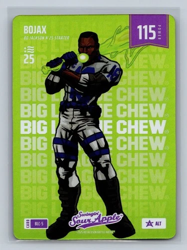 Bojax Bo Jackson 2025 Bo Jackson Battle Arena Big League Chew Sour Apple
