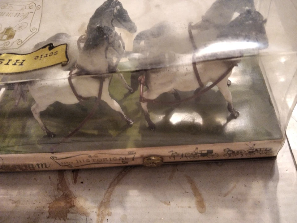 BRUMM 1/43- CARROZZA CON 4 CAVALLI- NUOVA - Immagine 4 di 4