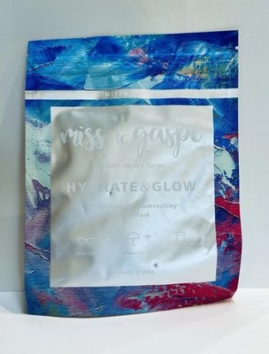 NEW RARE NANNETTE DE GASPE MISS LIMITED EDITION HYDRATE & GLOW DRY MASK 2 USES