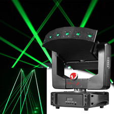 RGB 6 Eyes Laser Moving Head Light XYZ Axis Rotation Bar Effect Stage Lights