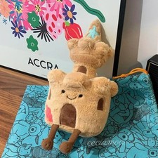 Jellycat Amuseable Sandcastle 6in Cute Plush Doll Gift Toy Dust Bag