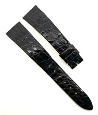 Patek Philippe 18mm x 14mm Black Alligator Watch Strap Vintage Authentic OEM