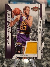 2010-11 Panini Threads #23 Mark Eaton All-Time Big Men Materials #18/50