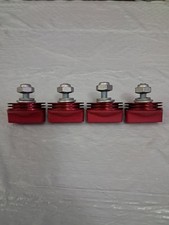 New 4 Kool-Stop International Red Finned Brake Pads Refills Old School BMX