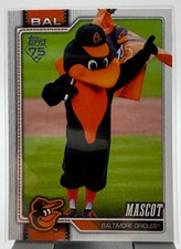 2026 Topps Series 1 Celebration - Mascots Baltimore Orioles #M-24