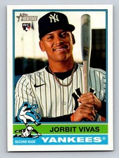 2025 Topps Heritage High Number - Jorbit Vivas #678 (RC)