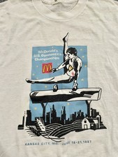 Vintage Small McDonalds US Gymnastics Championships Kansas City 1987