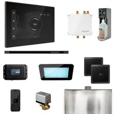 Mr Steam Bliss Steam Pkg w/iSteamX Ctrl-Linear Steamhead-Blk OilRubBronze