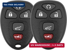 Vurkcy Key Fob Replacement for 07-14 Chevy Suburban Tahoe/ 09-17 Traverse/ 07-14