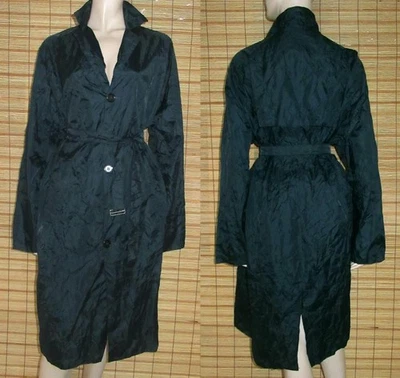BLAUER REGENMANTEL - RAINCOAT - NYLON - VINTAGE - LILION - WIE NEU - GR. L - XL - Bild 1 von 2