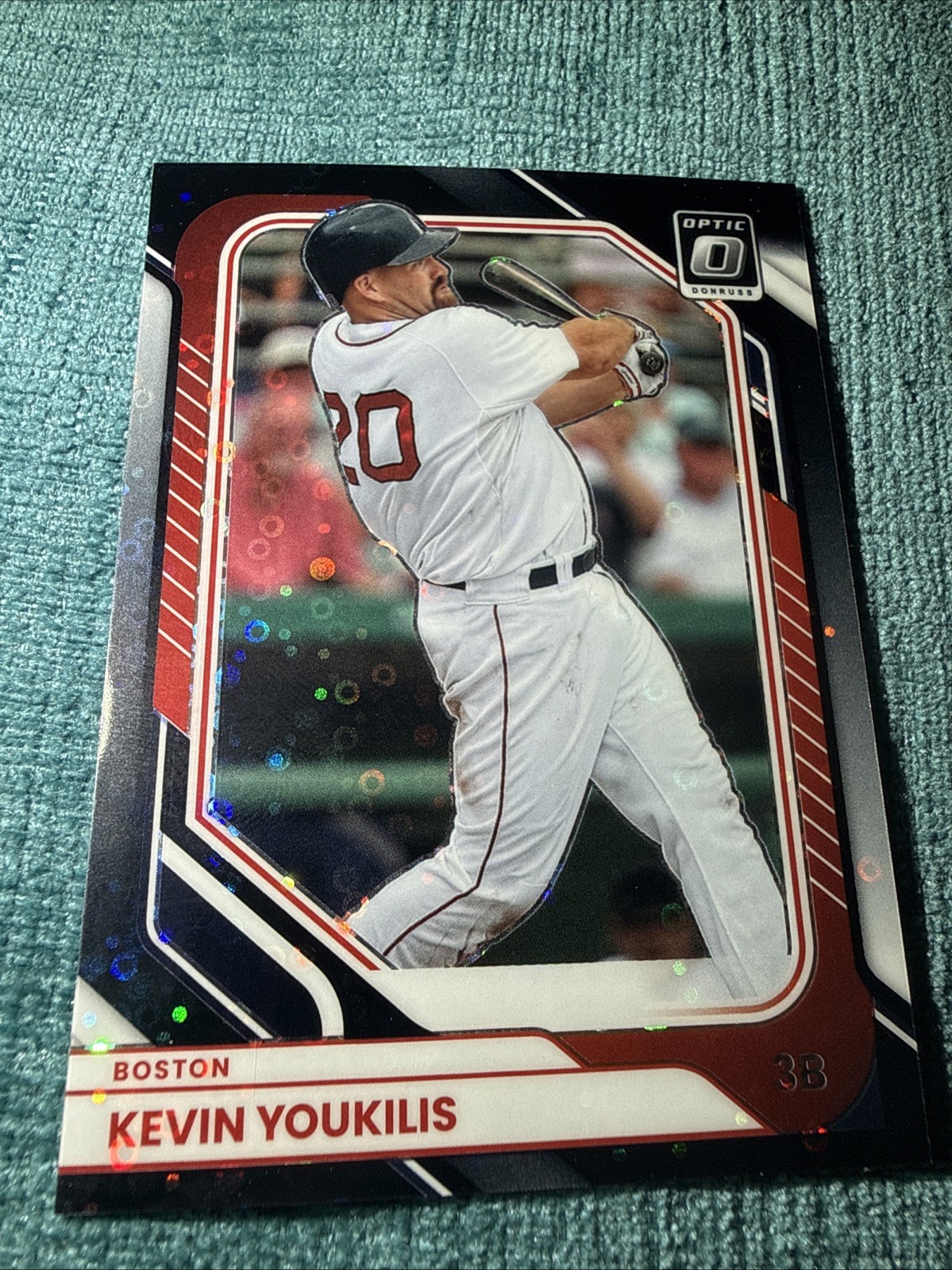 2026 Donruss Baseball Kevin Youkilis Optic Black Pandora Prizm - Red Sox