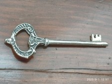 CIONDOLO ARGENTO 800 A FORMA DI CHIAVE ANTICA IDEA REGALO ARREDO