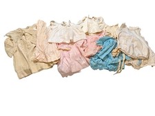 Vintage Infant Clothing Lot Dresses Bonnets Rompers Pastels Embroidered Pre-1950