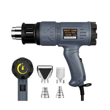 SEEKONE Industrial Heat Gun 1800W 122℉-1202℉(50℃-650℃) V