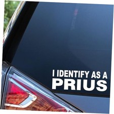 Sunset Graphics  Decals I Identify As A Prius Decal Vinyl Car Sticker  Cars