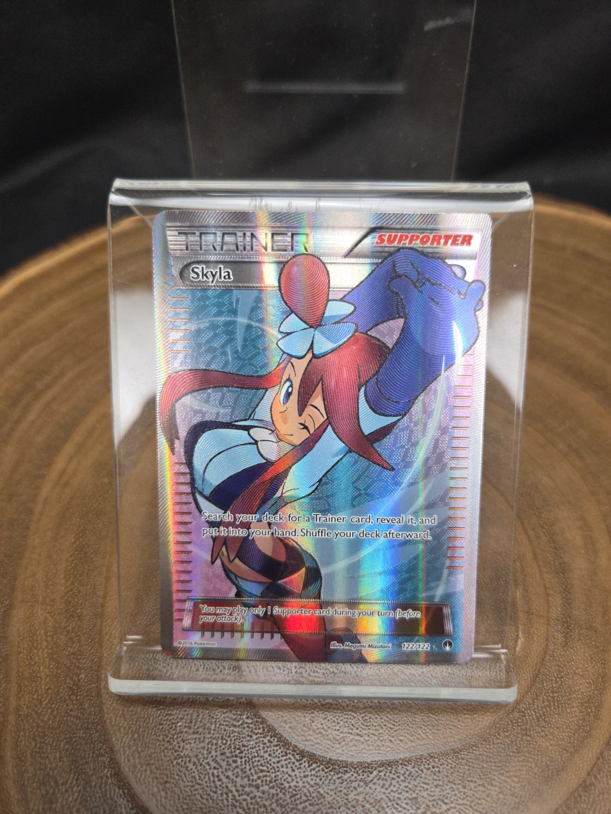Skyla - 122/122 - Pokemon Breakpoint Full Art Ultra Rare Card NM