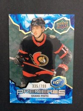 2021-22 Upper Deck Ice Hockey Premieres 335/799 Rookie #228 Shane Pinto